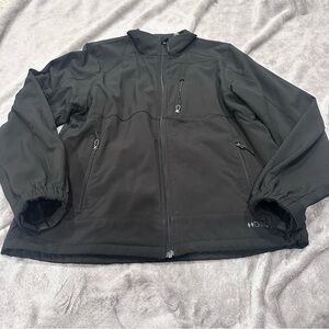 Mens Black Diamond Double Diamond Soft Shell Jacket with Fuzzy lining